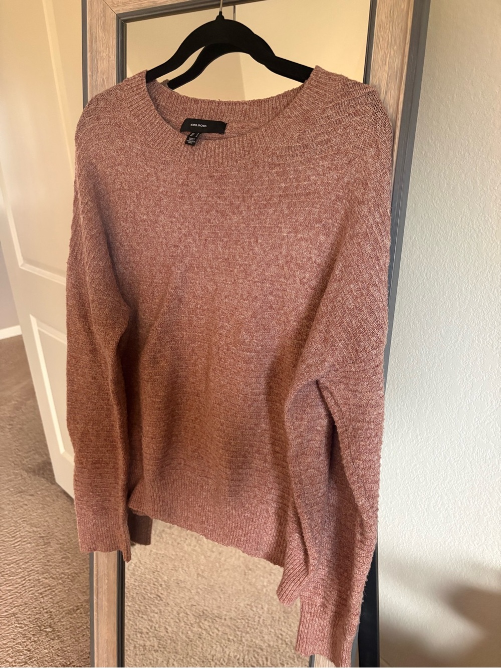 Vero Moda Dusty Rose Crewneck Sweater